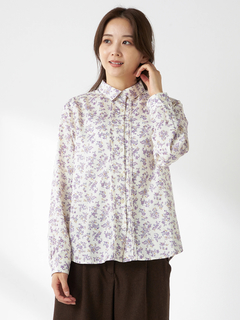 McGREGOR(マックレガー) |花柄プリントブラウス