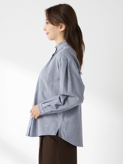 McGREGOR(マックレガー) |レース付ピンタックブラウス