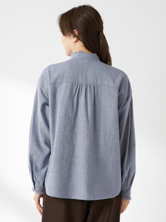 McGREGOR(マックレガー) |レース付ピンタックブラウス