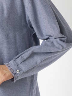 McGREGOR(マックレガー) |レース付ピンタックブラウス