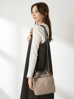 McGREGOR(マックレガー) |リボンアクセントショルダー