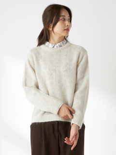 McGREGOR(マックレガー) |モヘア混シアーニットプルオーバー