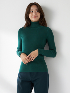 McGREGOR(マックレガー) |シンプルインディアンコットンリブタートル