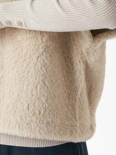 McGREGOR(マックレガー) |シャギー５分袖カーディガン