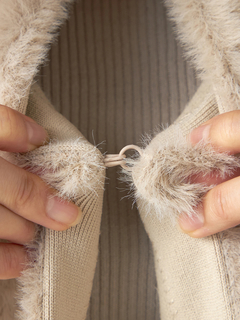 McGREGOR(マックレガー) |シャギー５分袖カーディガン