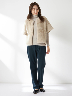 McGREGOR(マックレガー) |シャギー５分袖カーディガン