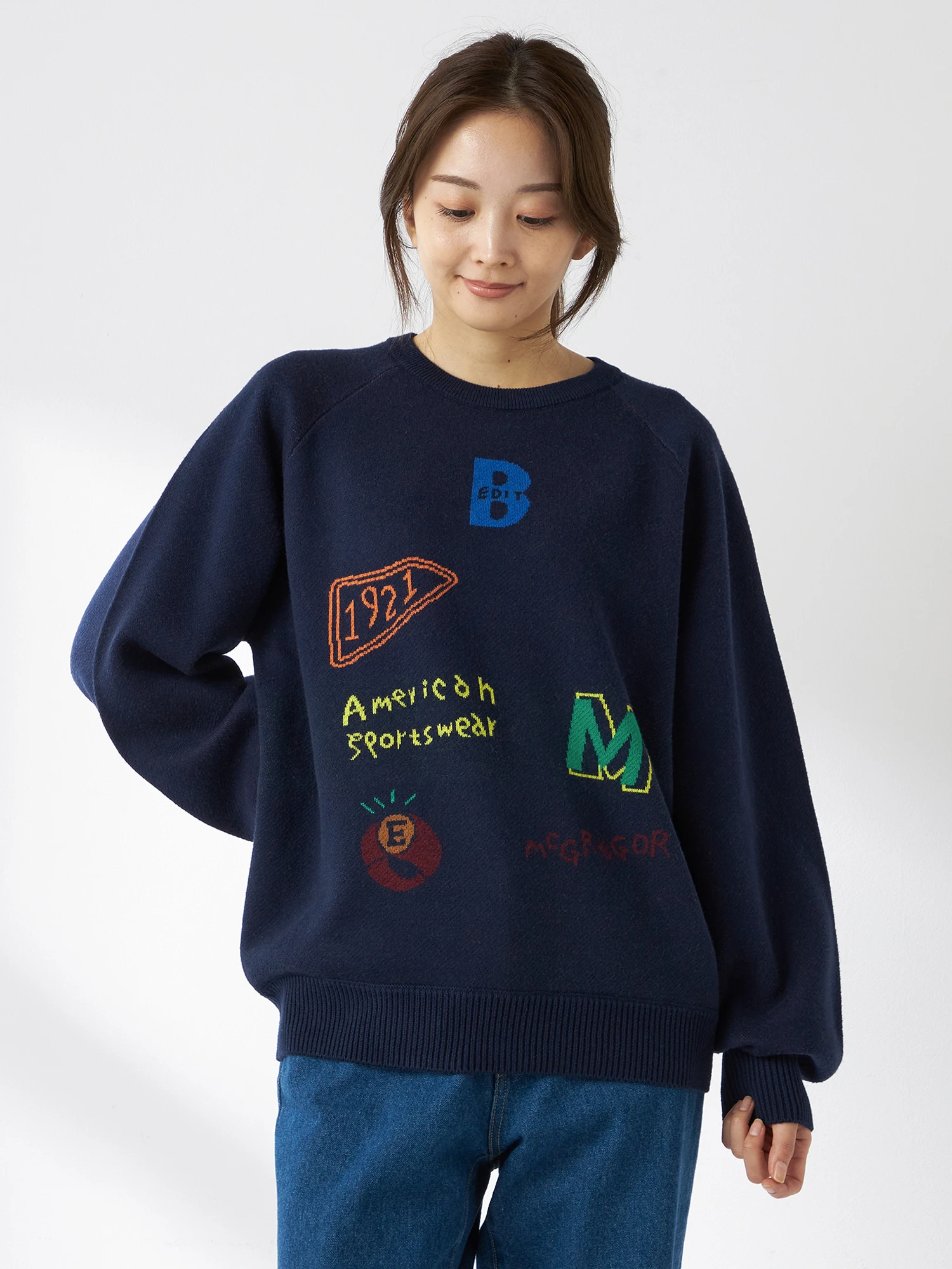 美品！【マックレガー】高品質ニット　セーター　ウール100 認定マーク付き McGREGOR（マックレガー）｜ニット/セーター｜ケーブルニット｜United