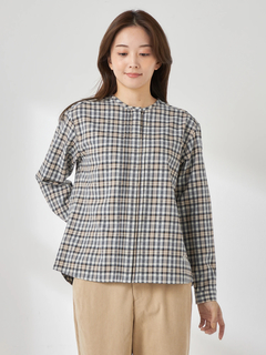 McGREGOR(マックレガー) |ビエラドビーノーカラーブラウス