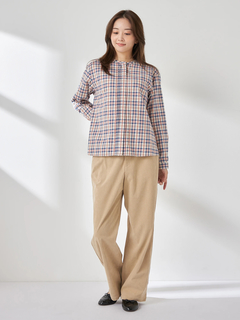 McGREGOR(マックレガー) |ビエラドビーノーカラーブラウス