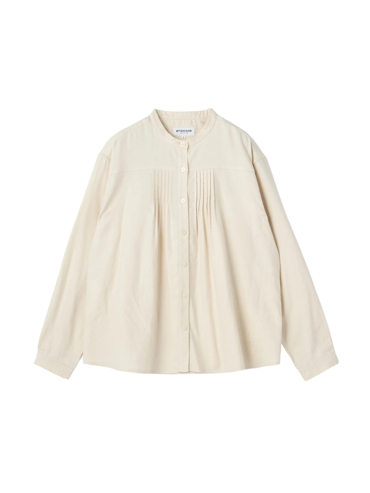 McGREGOR(マックレガー) |甘撚り無地ブラウス