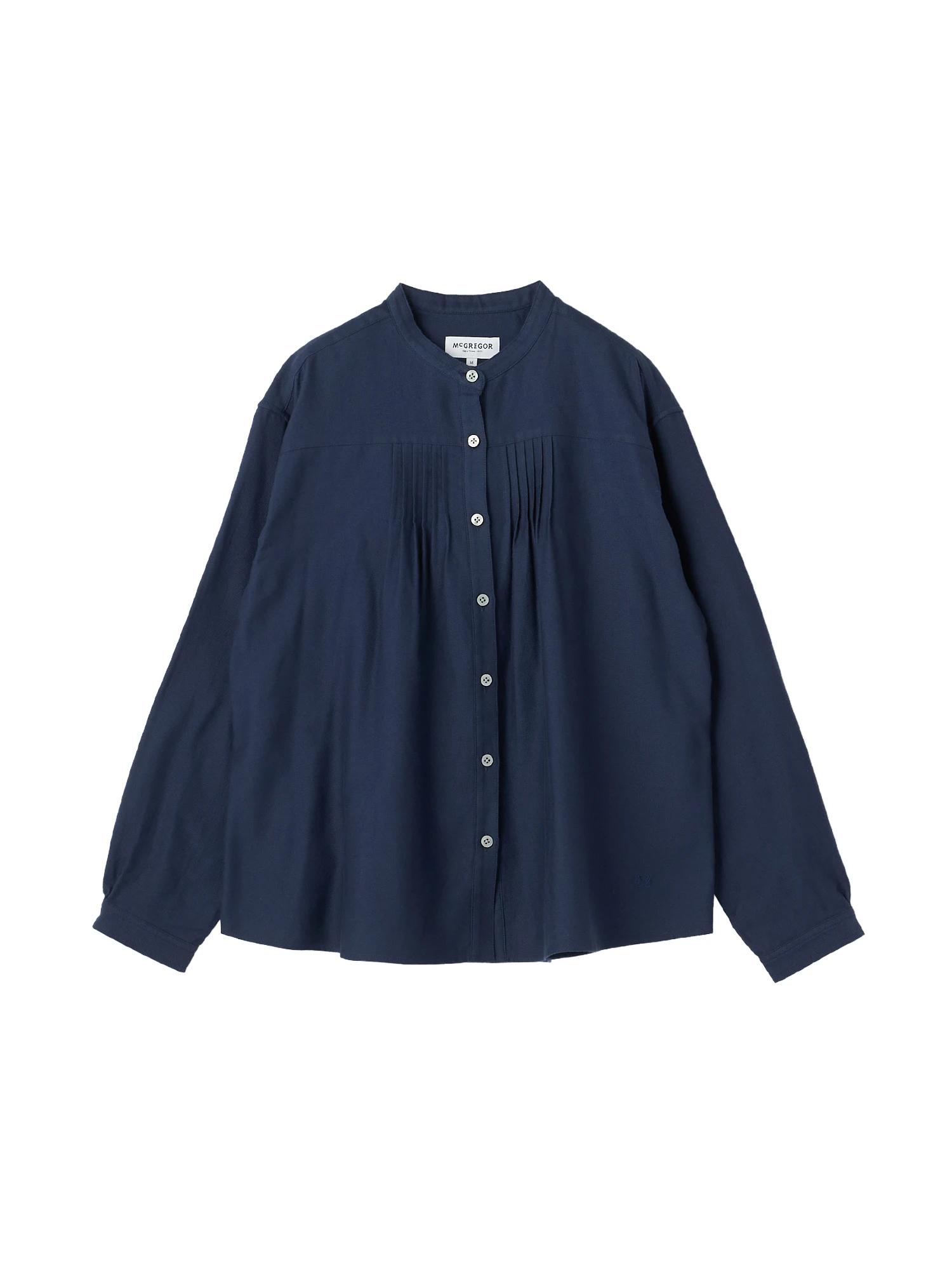 McGREGOR（マックレガー）｜シャツ(長袖・七分袖)｜甘撚り無地ブラウス