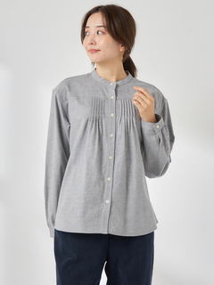 McGREGOR(マックレガー) |甘撚り無地ブラウス