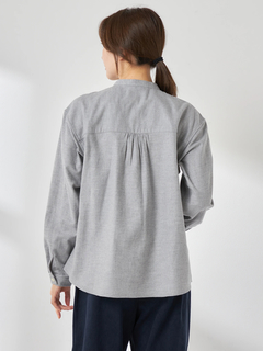 McGREGOR(マックレガー) |甘撚り無地ブラウス