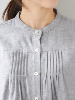 McGREGOR(マックレガー) |甘撚り無地ブラウス