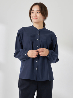 McGREGOR(マックレガー) |甘撚り無地ブラウス