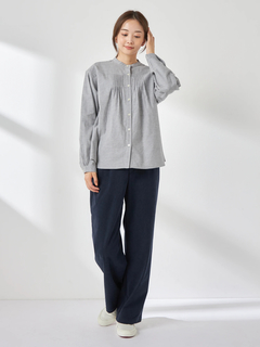 McGREGOR(マックレガー) |甘撚り無地ブラウス