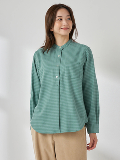 McGREGOR(マックレガー) |ビエラチェックバンドカラーシャツ