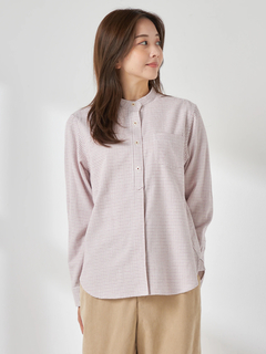 McGREGOR(マックレガー) |ビエラチェックバンドカラーシャツ