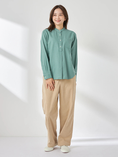 McGREGOR(マックレガー) |ビエラチェックバンドカラーシャツ