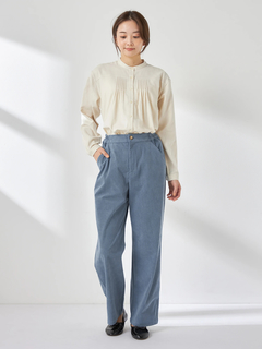 McGREGOR(マックレガー) |コーデュロイジャージーセミワイドパンツ