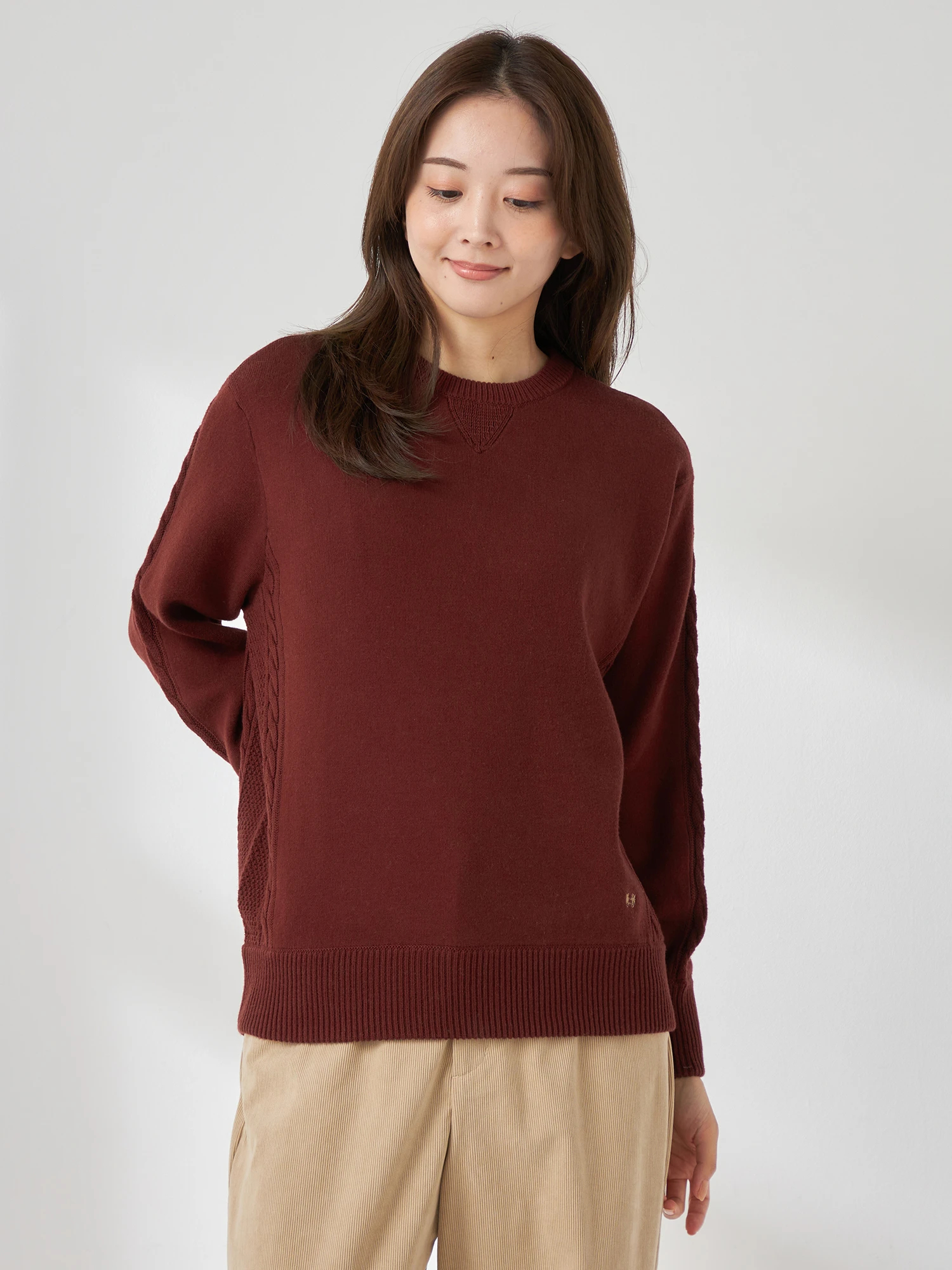 McGREGOR（マックレガー）｜ニット/セーター｜トレーナー風ニット