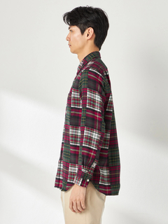 McGREGOR(マックレガー) |パッチワーク調チェックシャツ