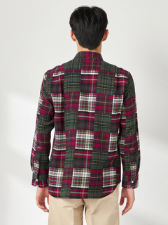 McGREGOR(マックレガー) |パッチワーク調チェックシャツ