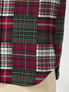 McGREGOR(マックレガー) |パッチワーク調チェックシャツ