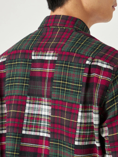 McGREGOR(マックレガー) |パッチワーク調チェックシャツ