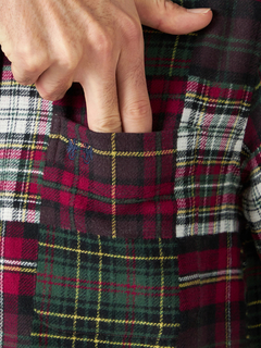 McGREGOR(マックレガー) |パッチワーク調チェックシャツ