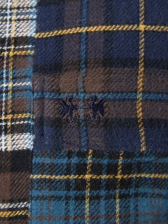 McGREGOR(マックレガー) |パッチワーク調チェックシャツ