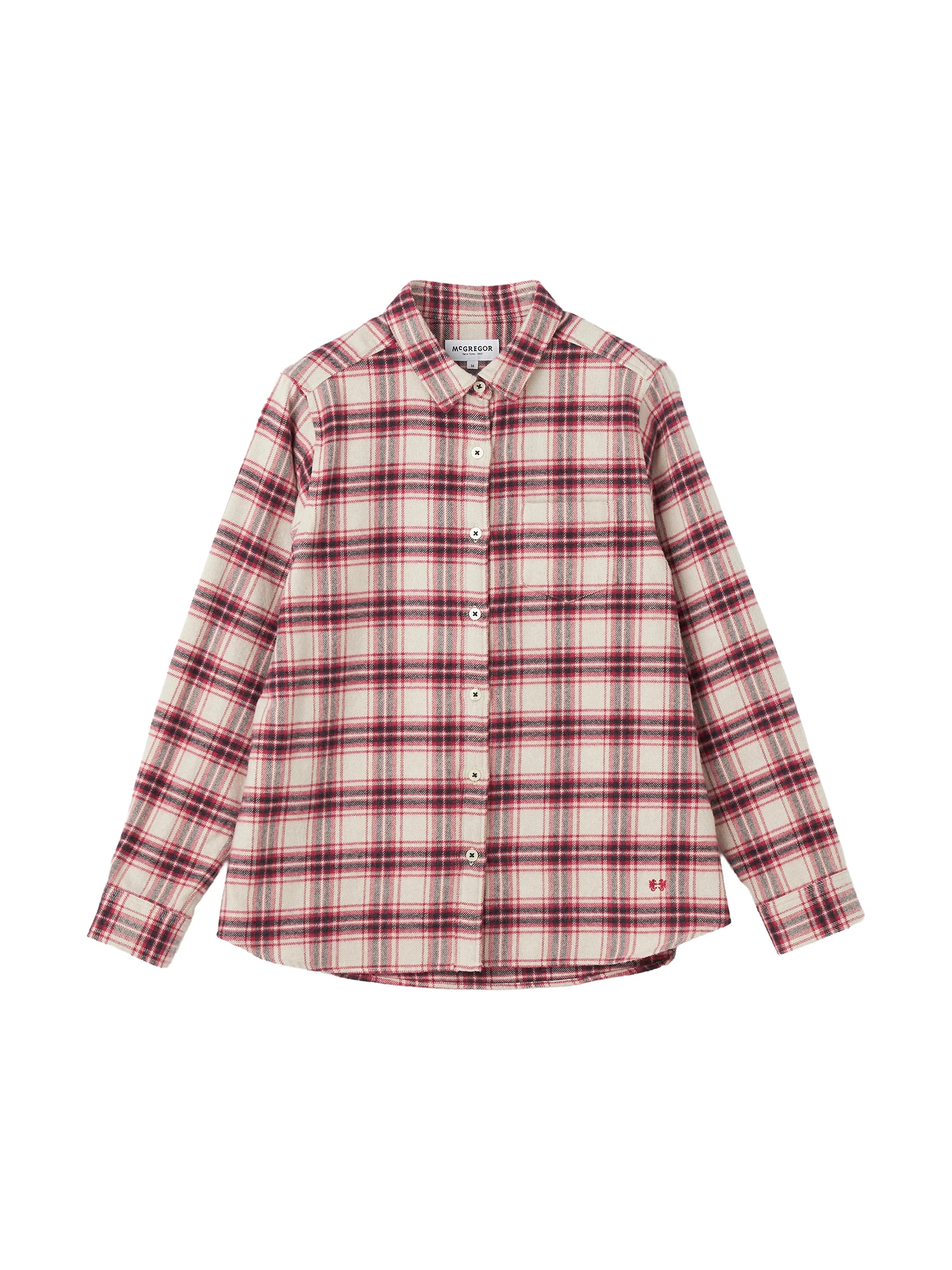 デッド【McGREGOR】50s マクレガー プリント コットン 半袖 シャツ M 