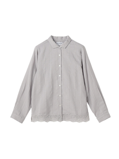 McGREGOR(マックレガー) |ドビーレースブラウス