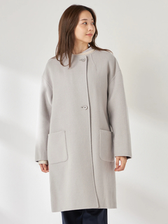 McGREGOR(マックレガー) |Ｗフェイスウールノーカラーコート