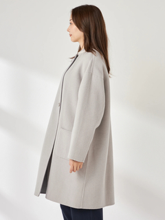 McGREGOR(マックレガー) |Ｗフェイスウールノーカラーコート