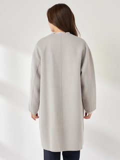 McGREGOR(マックレガー) |Ｗフェイスウールノーカラーコート