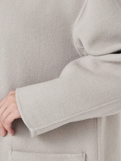 McGREGOR(マックレガー) |Ｗフェイスウールノーカラーコート