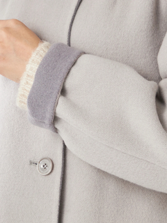 McGREGOR(マックレガー) |Ｗフェイスウールノーカラーコート