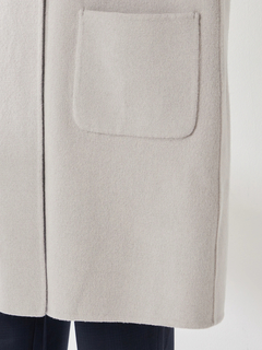 McGREGOR(マックレガー) |Ｗフェイスウールノーカラーコート