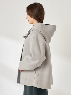 McGREGOR(マックレガー) |Ｗフェイスウールフーデットコート