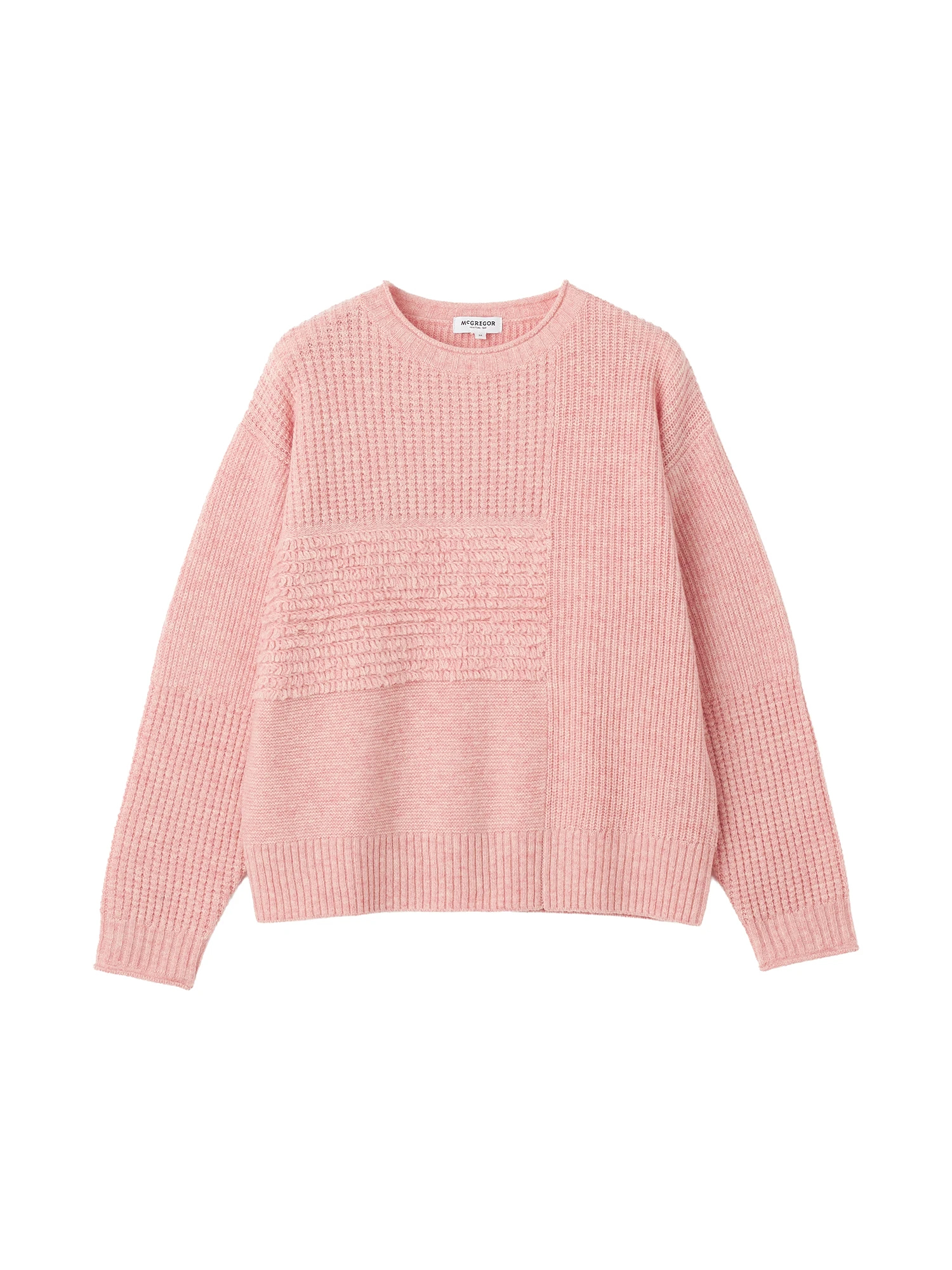 McGREGOR（マックレガー）｜ニット/セーター｜パッチワーク風ニット