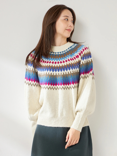 McGREGOR(マックレガー) |求心柄プルオーバー