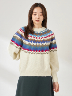 McGREGOR(マックレガー) |求心柄プルオーバー