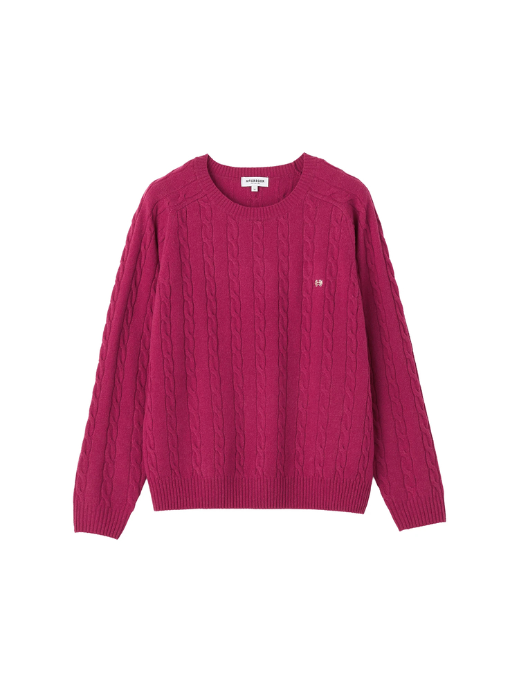 McGREGOR(マックレガー) |ウールケーブルニットプルオーバー