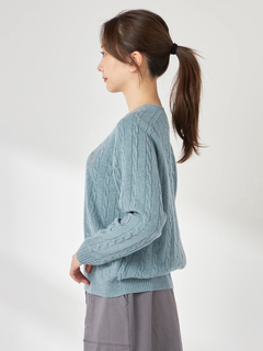 McGREGOR(マックレガー) |ウールケーブルニットプルオーバー