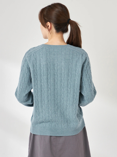 McGREGOR(マックレガー) |ウールケーブルニットプルオーバー