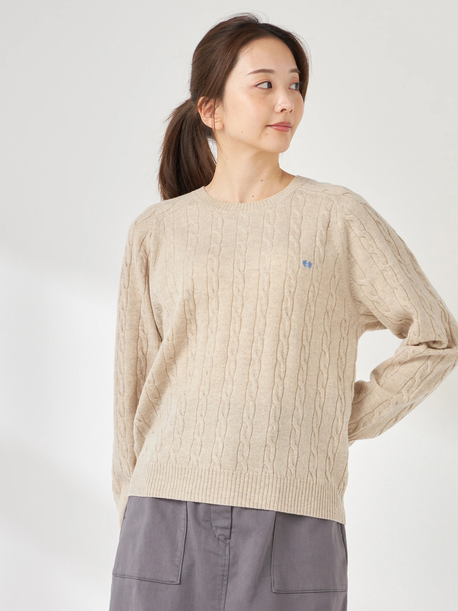 McGREGOR（マックレガー）｜ニット/セーター｜ウールケーブルニット