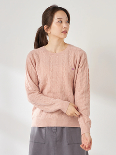 McGREGOR(マックレガー) |ウールケーブルニットプルオーバー