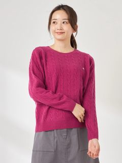 McGREGOR(マックレガー) |ウールケーブルニットプルオーバー