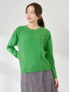 McGREGOR(マックレガー) |ウールケーブルニットプルオーバー